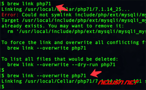 苏南大叔：以php71为例，深入理解brew link命令 - brew_link_php71
