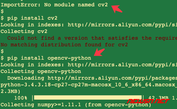 苏南大叔：python 如何安装 cv2(opencv-python) 图片处理库？ - cv2