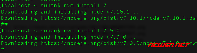 苏南大叔：如何切换本地node版本？nvm工具的基本使用 - install
