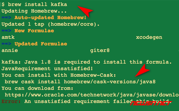 苏南大叔：mac，大数据套装之kafka安装及使用 - kafka_need_java