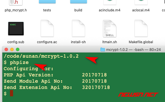 苏南大叔：mac系统，php72如何安装mcrypt扩展？ - mcrypt-phpize