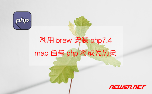 苏南大叔：如何利用brew安装php7.4？mac自带php将成为历史 - brew-php-hero