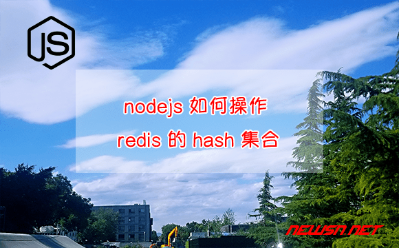 苏南大叔：nodejs 如何操作 redis 的 hash 集合？ - nodejs-redis-hash