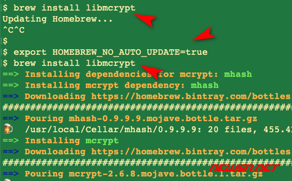 苏南大叔：mac系统，php72如何安装mcrypt扩展？ - brew-install-libmcrypt