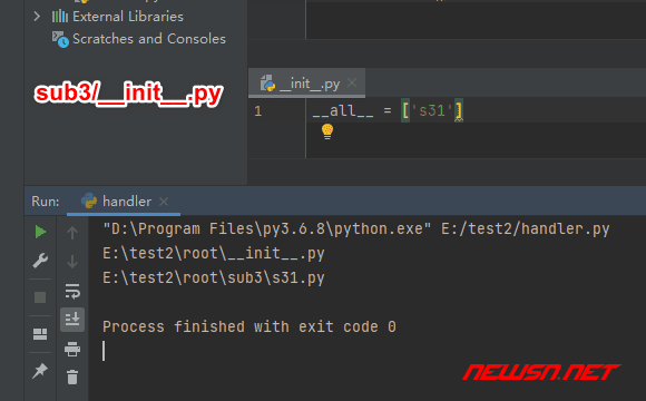 苏南大叔：python代码中的__init__.py文件有什么用？ - init_all