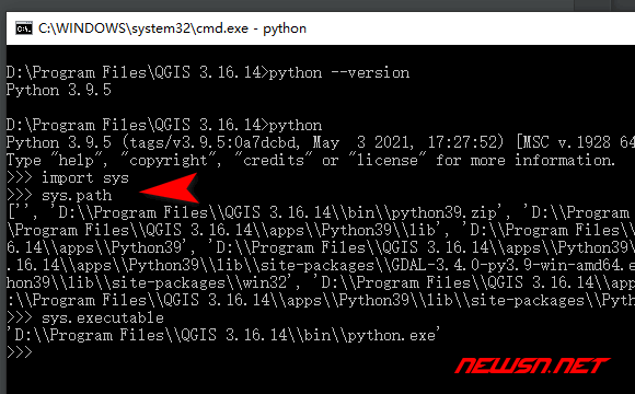 苏南大叔：如何代码检测python的环境变量及可执行文件位置？ - python-sys-path-2