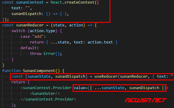 苏南大叔：react，useReducer结合useContext跨组件状态管理终极版 - provider-code