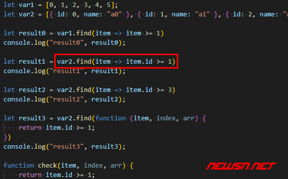 苏南大叔：js代码，如何利用find查找数组元素？检测元素是否存在 - js-arr-find-code