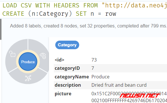 苏南大叔：neo4j图数据库，如何使用cypher语句直接导入csv文件？ - category标签的节点